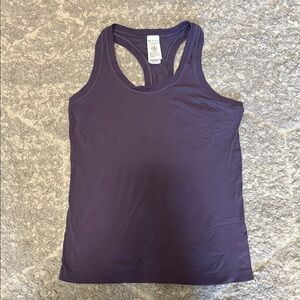 Athleta Purple Racer Back Tank Top